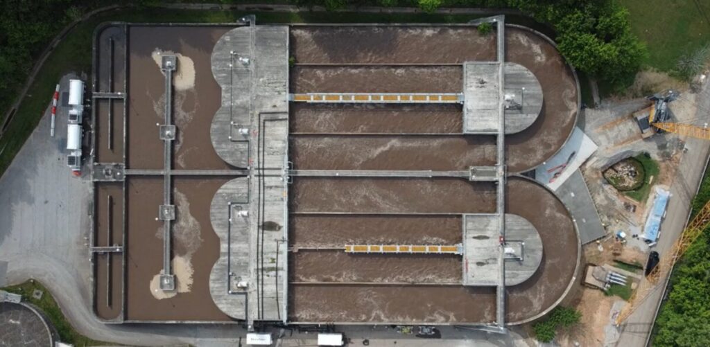 Jaeger Aeration - Gainesville GA - Retrofit of Existing Basin