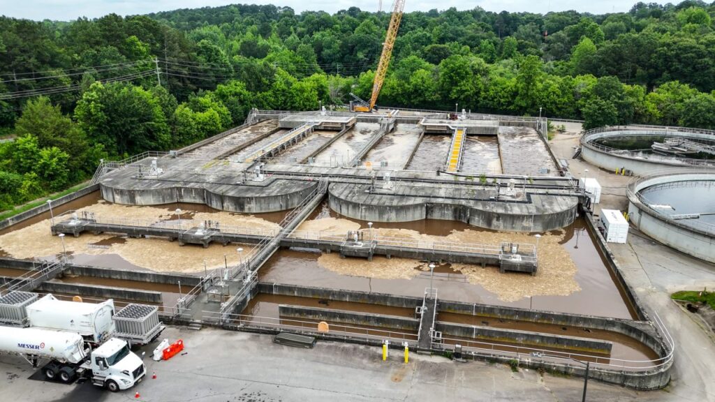 Jaeger Aeration - Gainesville GA - Retrofit of Existing Basin