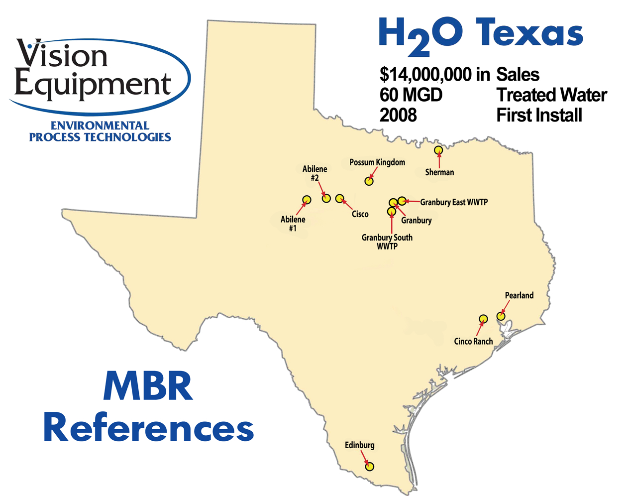 H2O Innovation - MBR Installation References H2O Innovation - Membrane Bioreactor Installation References