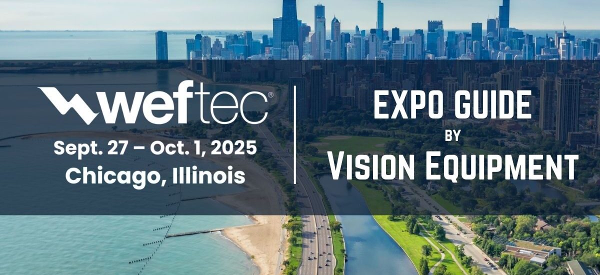 WEFTEC 2025 Expo Guide by Vision Equipment
