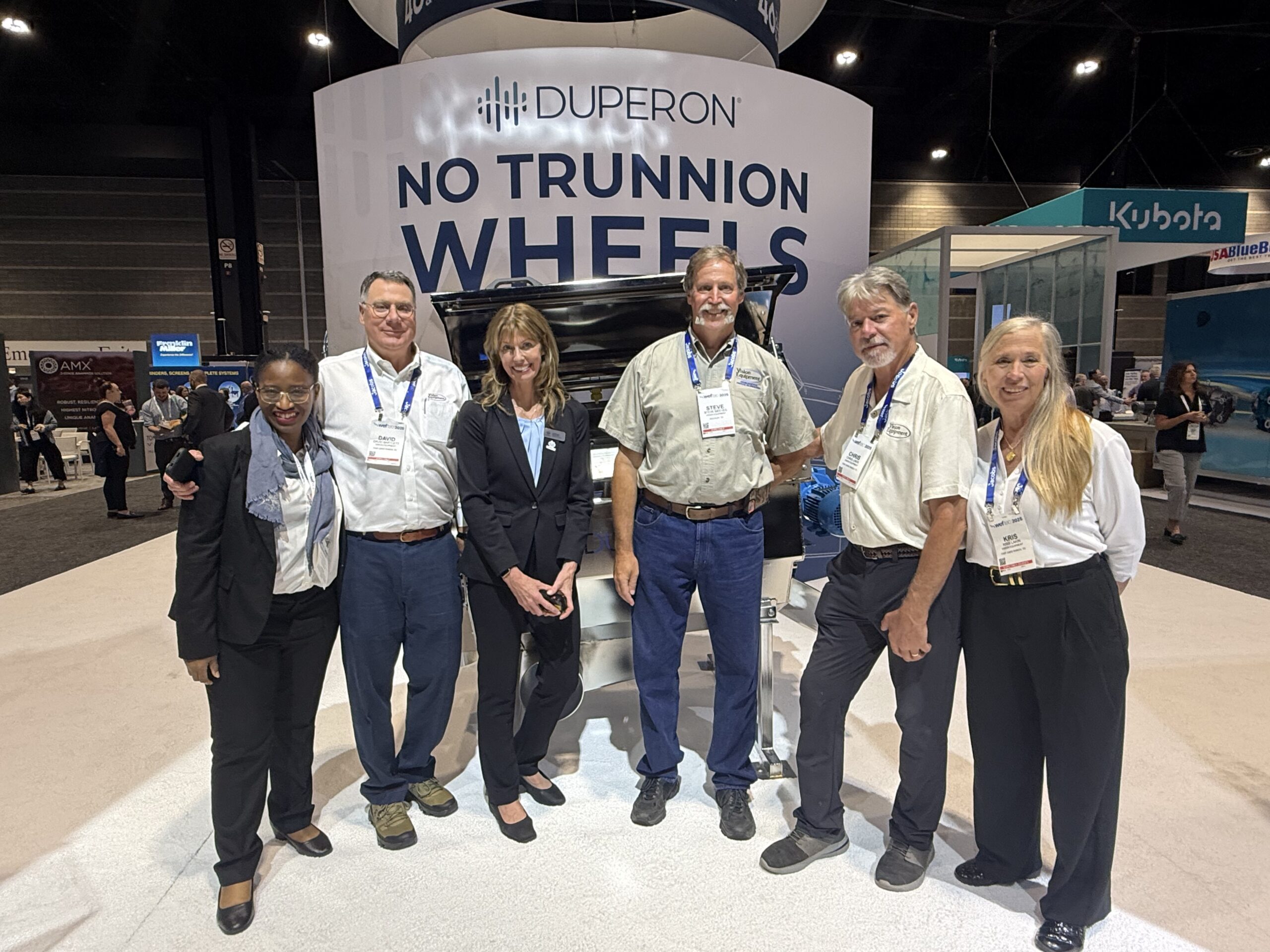 WEFTEC 2025 Recap: Innovation, Partnerships, and Progress in Chicago Vision Equipment team at the Duperon booth at WEFTEC 2025